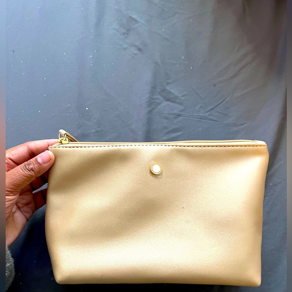 BULGARI Gold Travel Bag